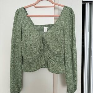 H&M Floral Blouse